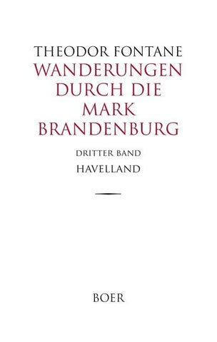 Wanderungen durch die Mark Brandenburg Band 3