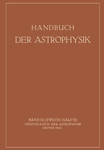 Handbuch der Astrophysik