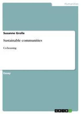 Sustainable communities
