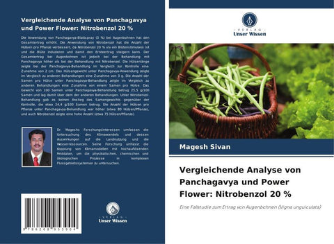 Vergleichende Analyse von Panchagavya und Power Flower: Nitrobenzol 20 %