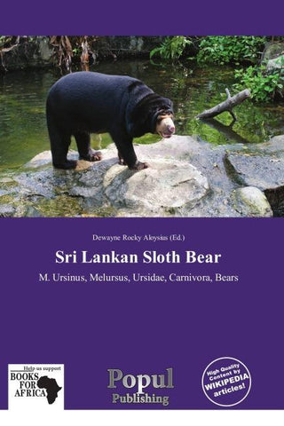 Sri Lankan Sloth Bear