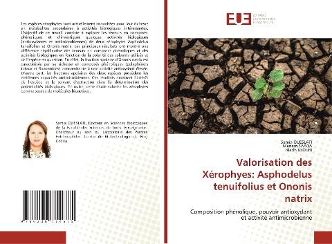 Valorisation des Xérophyes: Asphodelus tenuifolius et Ononis natrix
