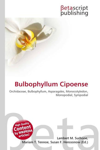 Bulbophyllum Cipoense