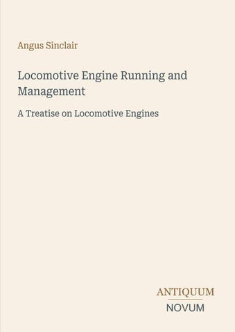 Locomotive Engine Running and Management