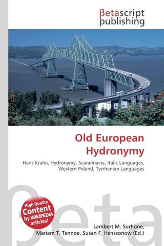 Old European Hydronymy