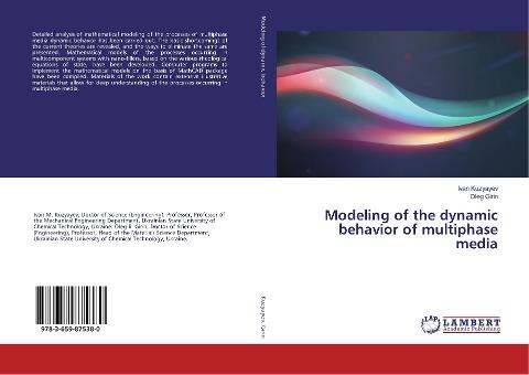 Modeling of the dynamic behavior of multiphase media