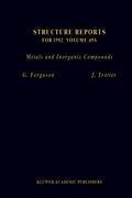 Structure Reports for 1982, Volume 49A