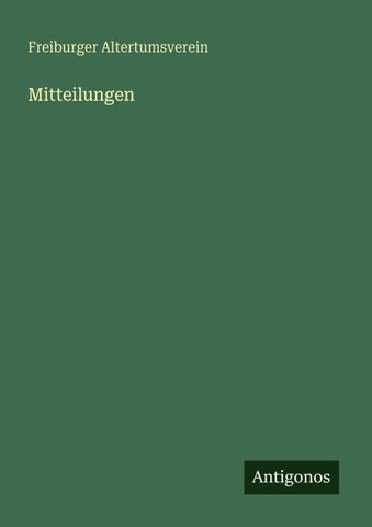 Mitteilungen