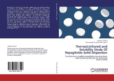 Thermal,Infrared and Solubility Study Of Repaglinide Solid Dispersion