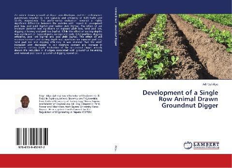 Development of a Single Row Animal Drawn Groundnut Digger