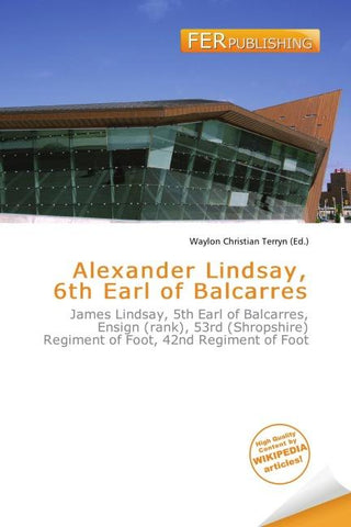 Alexander Lindsay, 6th Earl of Balcarres