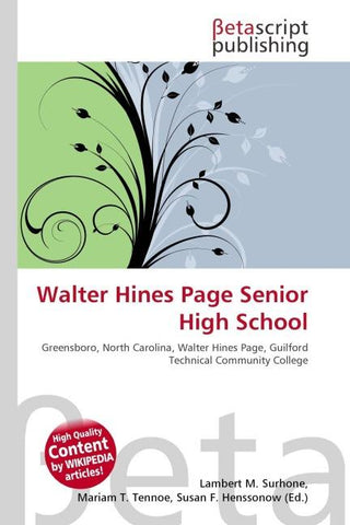 Walter Hines Page Senior High School