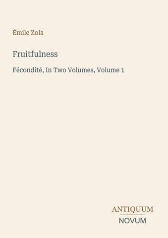 Fruitfulness