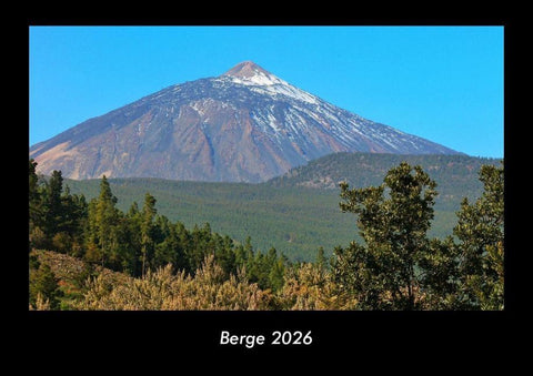 Berge 2026 Fotokalender DIN A3