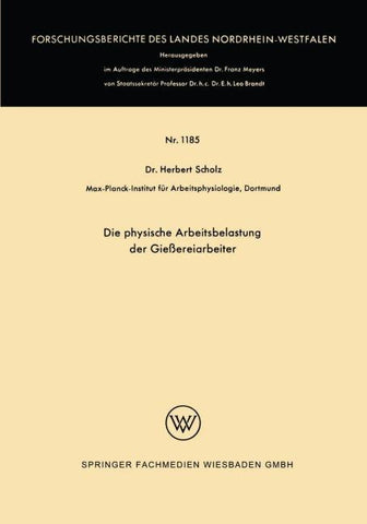 Die physische Arbeitsbelastung der Gießereiarbeiter