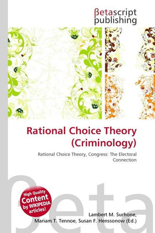Rational Choice Theory (Criminology)