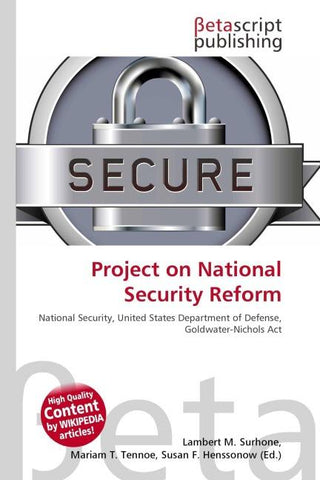 Project on National Security Reform