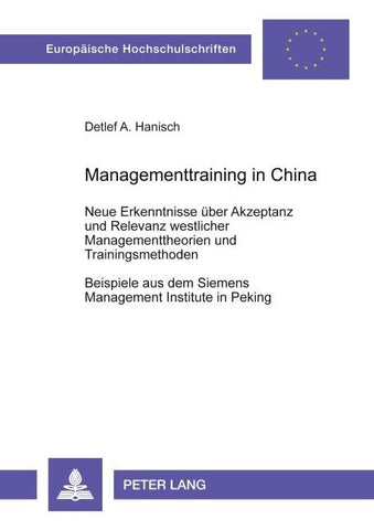 Managementtraining in China