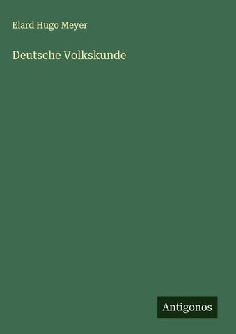 Deutsche Volkskunde