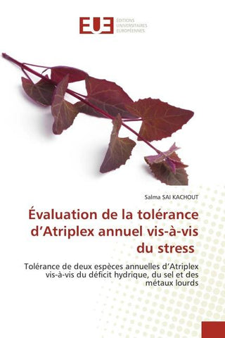 Évaluation de la tolérance d'Atriplex annuel vis-à-vis du stress