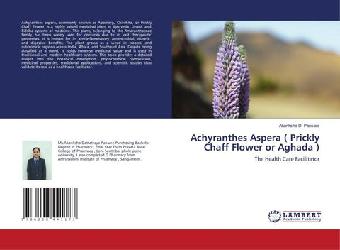 Achyranthes Aspera ( Prickly Chaff Flower or Aghada )