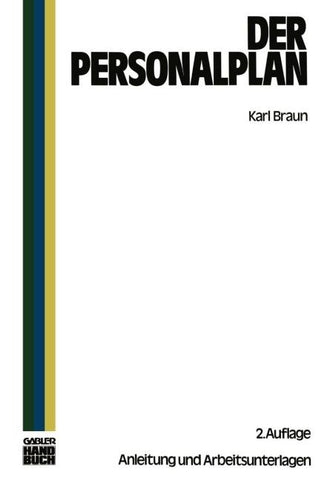 Der Personalplan