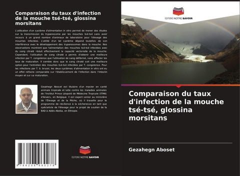 Comparaison du taux d'infection de la mouche tsé-tsé, glossina morsitans