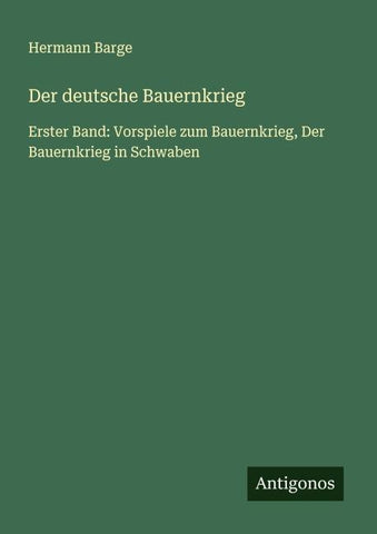 Der deutsche Bauernkrieg
