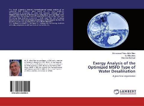 Exergy Analysis of the Optimized MSFD Type of Water Desalination