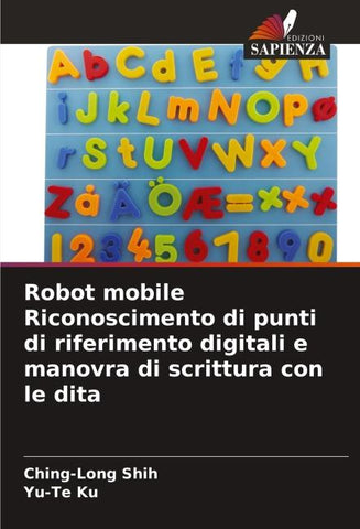 Robot mobile Riconoscimento di punti di riferimento digitali e manovra di scrittura con le dita