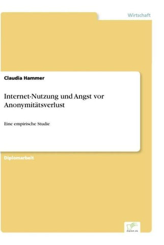 Internet-Nutzung und Angst vor Anonymitätsverlust