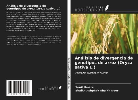 Análisis de divergencia de genotipos de arroz (Oryza sativa L.)