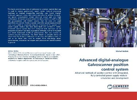 Advanced digital-analogue Galvoscanner position control system