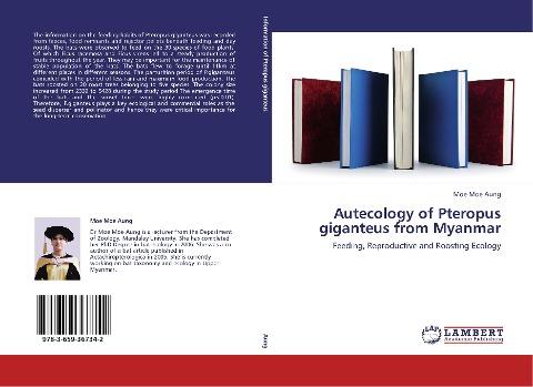 Autecology of Pteropus giganteus from Myanmar
