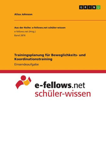 Trainingsplanung für Beweglichkeits- und Koordinationstraining
