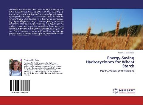 Energy-Saving Hydrocyclones for Wheat Starch