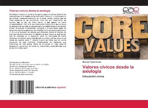 Valores cívicos desde la axiología