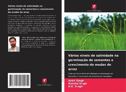 Vários níveis de salinidade na germinação de sementes e crescimento de mudas de arroz