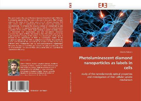 Photoluminescent diamond nanoparticles as labels in cells