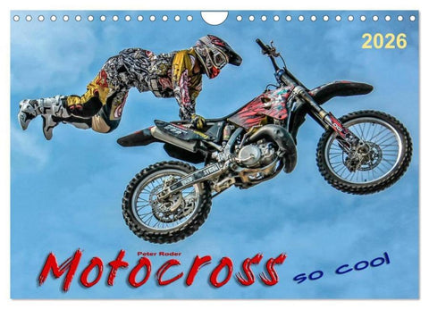 Motocross - so cool (Wandkalender 2026 DIN A4 quer), CALVENDO Monatskalender