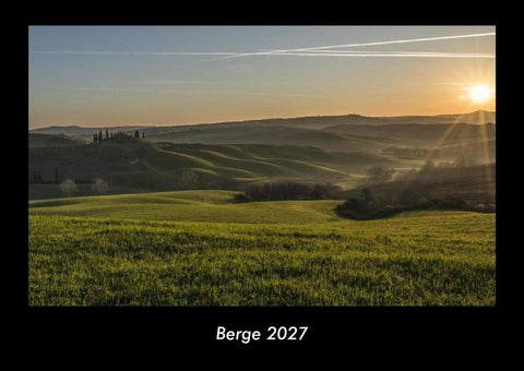 Berge 2027 Fotokalender DIN A3