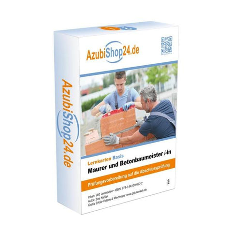 Lernkarten Maurer und Betonbaumeister