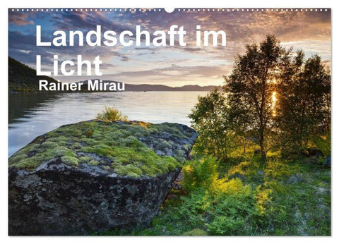 Landschaft im Licht (Wandkalender 2026 DIN A2 quer), CALVENDO Monatskalender