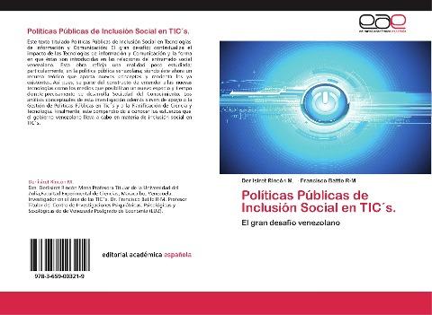 Políticas Públicas de Inclusión Social en TIC´s.