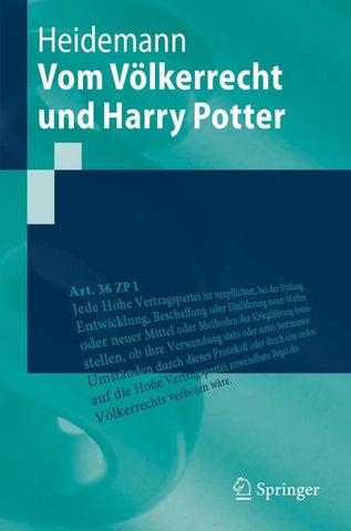 Vom Völkerrecht und Harry Potter