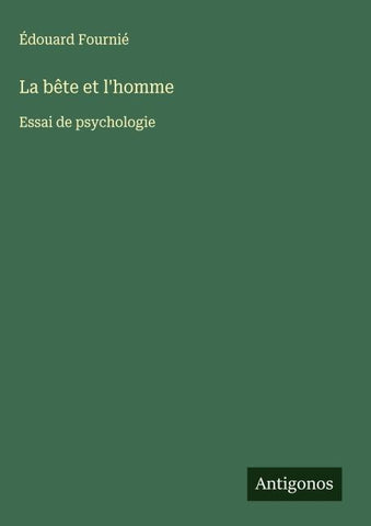 La bête et l'homme