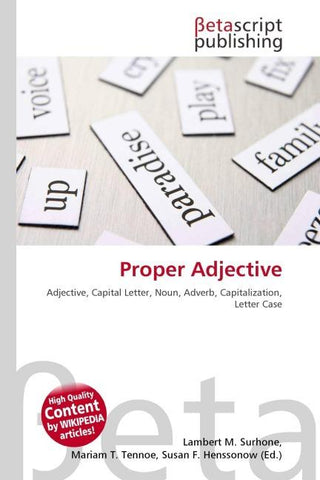Proper Adjective