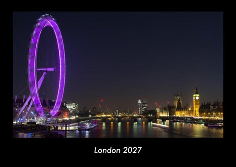 London 2027 Fotokalender DIN A3