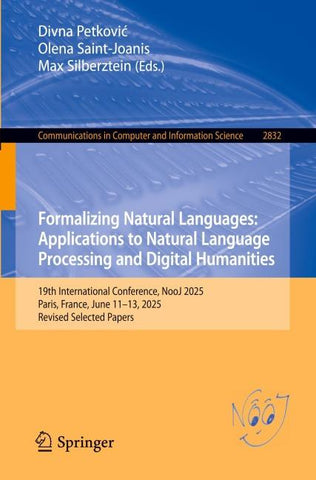 Formalizing Natural Languages: Applications to Natural Language Processing and Digital Humanities