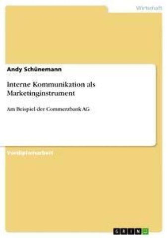 Interne Kommunikation als Marketinginstrument